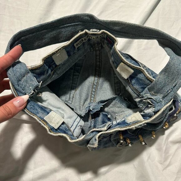 handmade denim bag - Picture 2 of 6